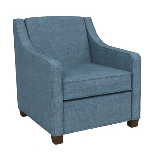 Performance Lounge Chair in Atlantic Fabric